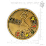 Sinulog Button Pin