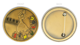 Sinulog Button Pin