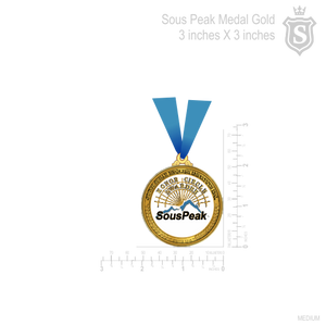 Sous Peak Medal Gold