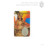 Sto. Niño Prayer Card 86mm