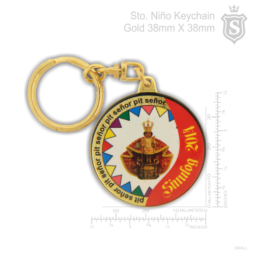 Sto. Niño Sinulog Keychain – Suarez Arts