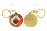 Sto. Niño Sinulog Keychain Gold 38mm