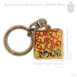 Suroy - Suroy Sugbo Keychain Gold 25mm