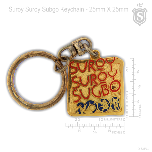 Suroy - Suroy Sugbo Keychain Gold 25mm