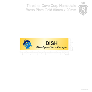 Thresher Cove Corp Nameplate
