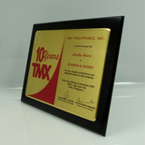 Timex Philippines Tenured Plaque 8 inch