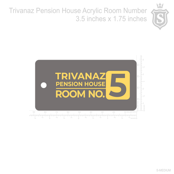 Trivanaz Pension House Keychain