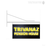 Trivanaz Pension House Signage