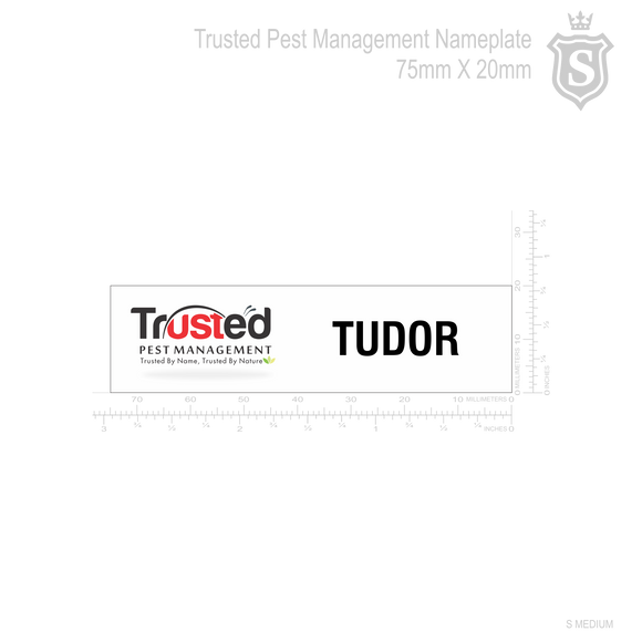 Trusted Pest Management Nameplate