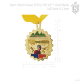 TTD 70K Marathon Medal