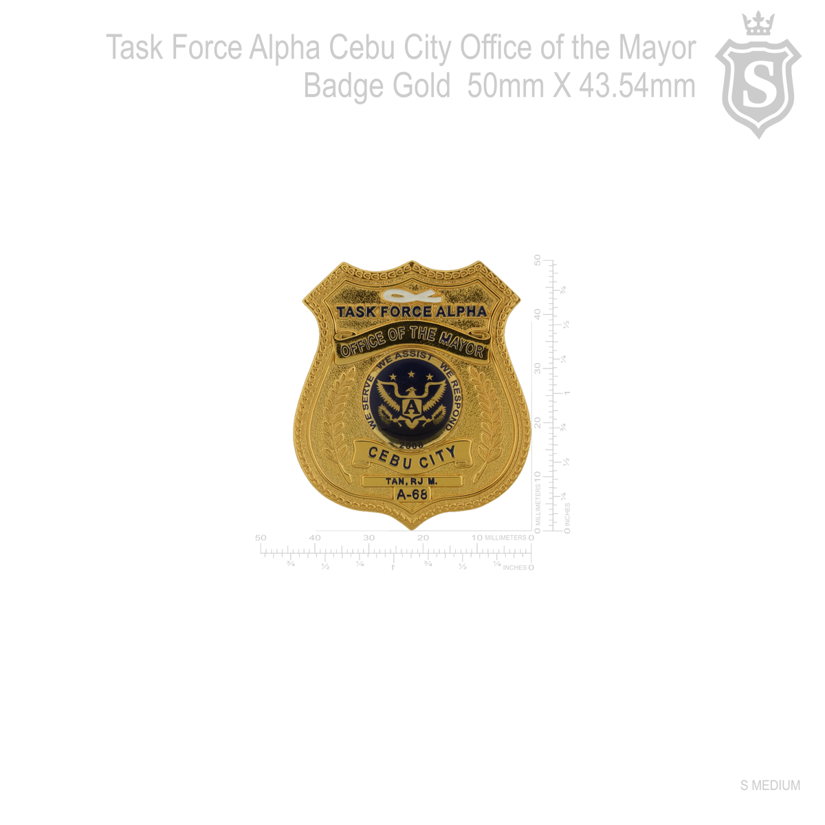 Task Force Alpha Badge – Suarez Arts