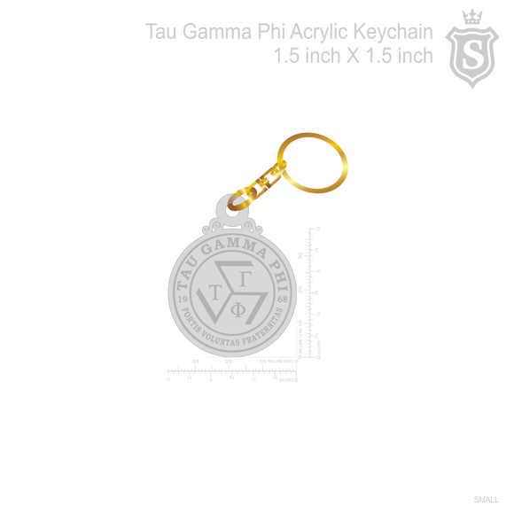 Tau Gamma Phi Acrylic Keychain