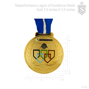 Teleperformance Legion of Excellence Medal