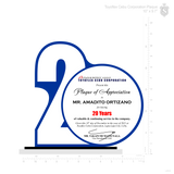 Toyoflex Cebu Corporation Plaque -Plaque of Appreciation