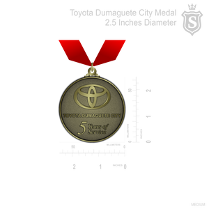 Toyota Dumaguete City Medal