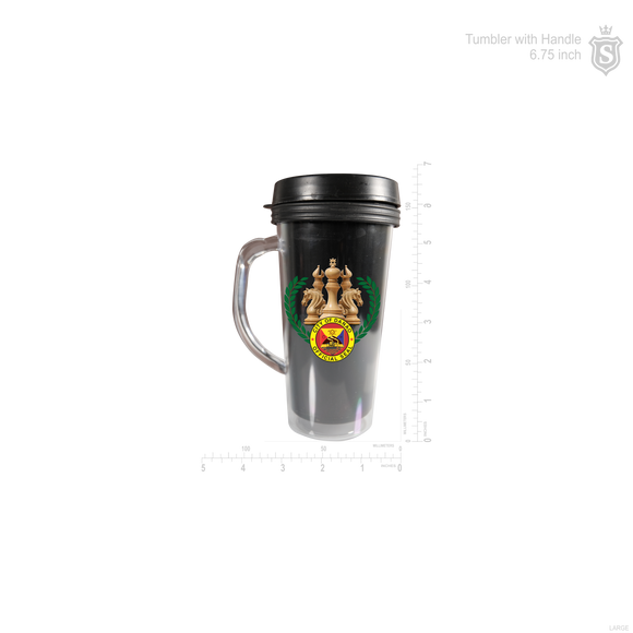 Tumbler with Handle 6.75 inch