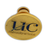 University of Cebu (UC) Pin Round Gold