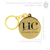 University of Cebu (UC) Round  Keychain
