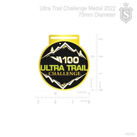 Ultra Trail Challenge Medal 2022