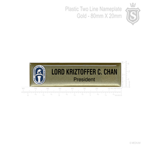 USC STEM Student Council Nameplate
