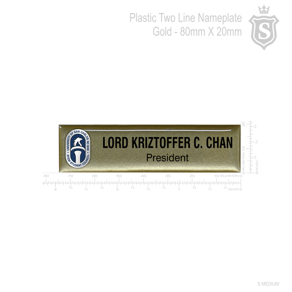 USC STEM Student Council Nameplate