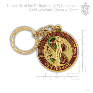 University of the Philippines  (UP) Centennial Keychain 38mm