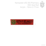 University of San Carlos (USC) BS Pharmacy Nameplate