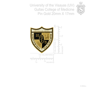 University of the Visayas (UV) Gullas College of Medicine Pin Gold