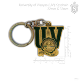 University of Visayas Cut-Out Keychain