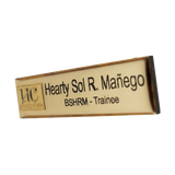 University of Cebu (UC) Nameplate- 3D Embossed Metal Seal