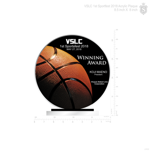 VSLC PLAQUE 8"