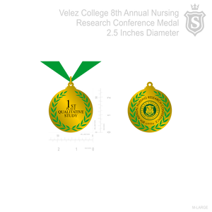 Velez College 8th Annual Nursing Research Conference Medal