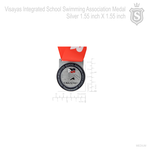 Visayas Integrated School Swimming Association Medal