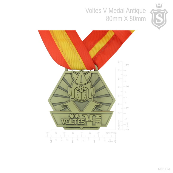 Voltes V Run Gold Medal