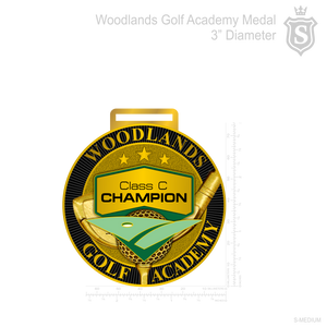 Woodlands Gold Academy Medal