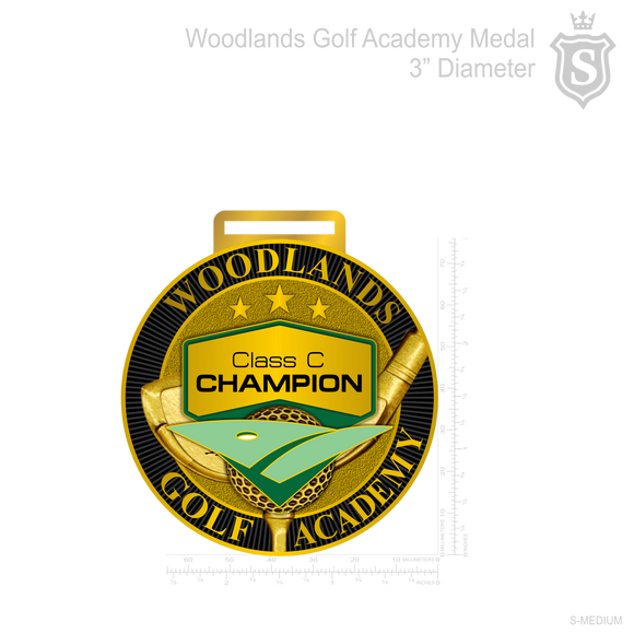 Woodlands Gold Academy Medal