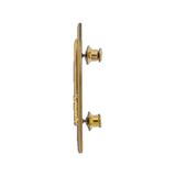 We Strike Pin Gold 63mm