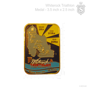 Whiterock Triathlon Medal
