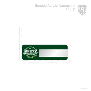 Wingers Unlimited Nameplate