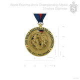 World Eskrima-Arnis Championship Medal