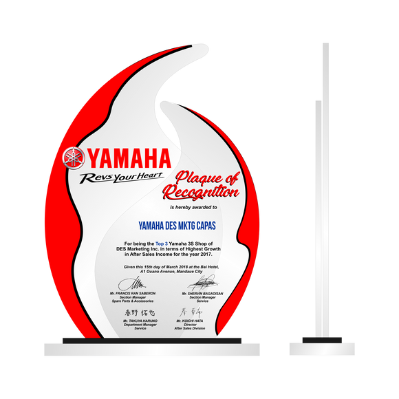 Yamaha Plaque