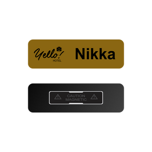 Yello Nameplate