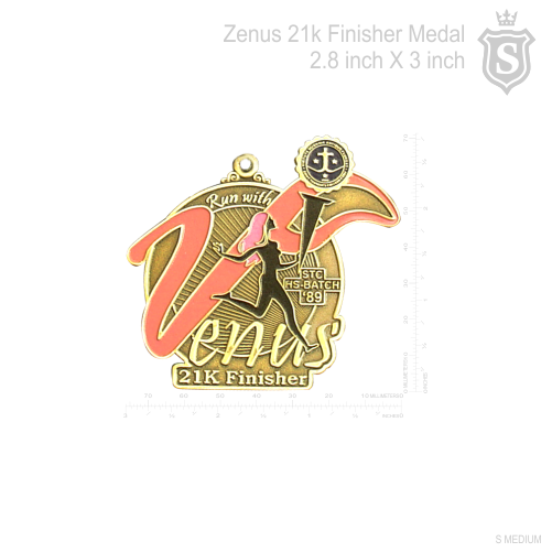 Venus 21k Finisher Medal
