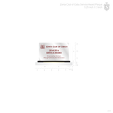 Zonta Club Plaque