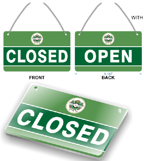 Alta Vista Door Signage