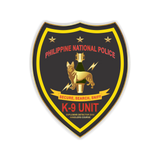 PNP K-9 Unit Pin - Secure, Search, Sniff