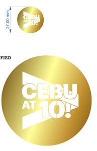 Cebu at 10! Design Gobo