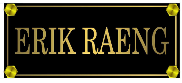 Door Signage for Erick Raeng 7