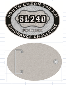 SL - South Luzon  Race Buckle