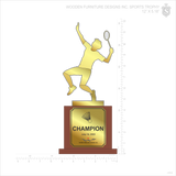 WOVEN FURNITURE SPORTS TROPHY